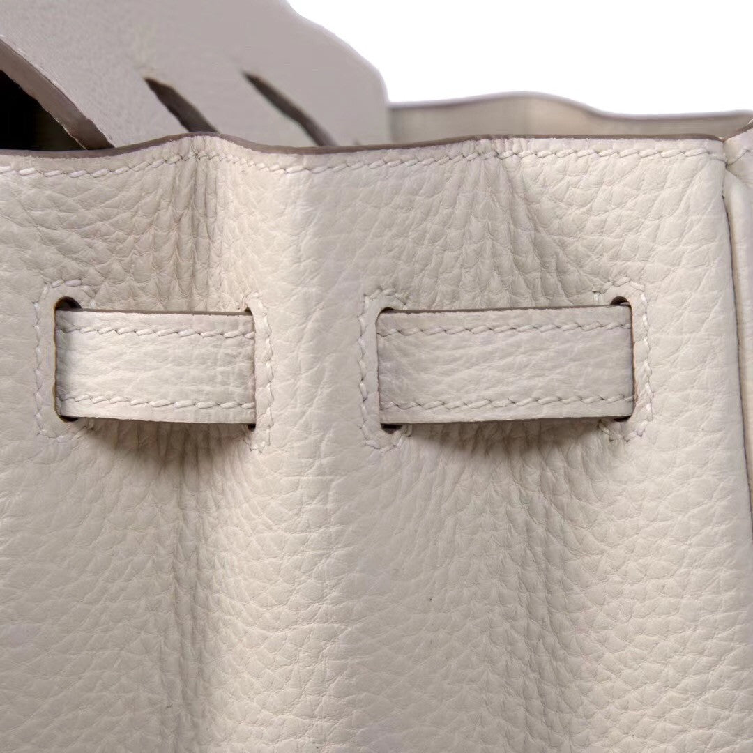 Hermès  Craie Birkin 30 cm Togo Leather Gold Hardware