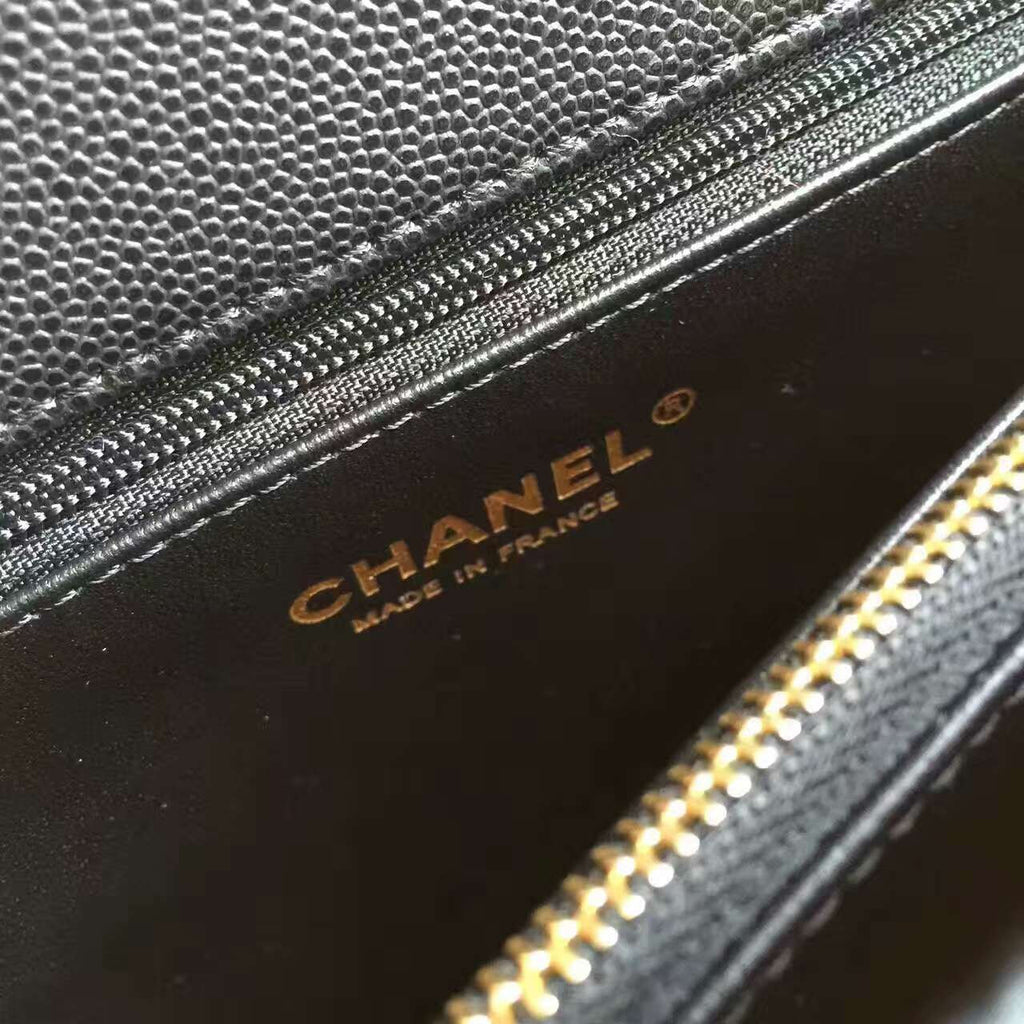 Chanel Coco Handle Bag with Lizard Handle Style Code A92992