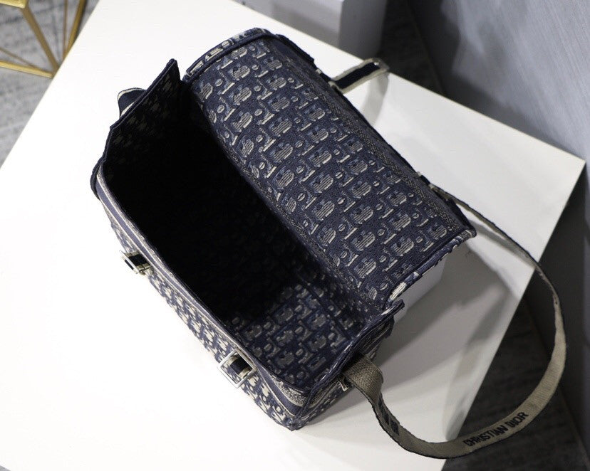 Christian Dior EMBROIDERED CANVAS BACKPACK