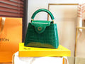 CAPUCINES MINI N92831 Alligator leather