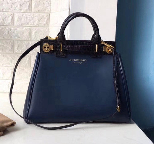 Burberry  The DK88 Luggage Bag Blue