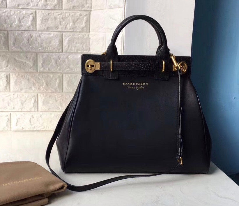 Burberry  The DK88 Luggage Bag Black