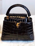 Louis Vuitton CAPUCINES MINI Crocodilien Brillant  N93163