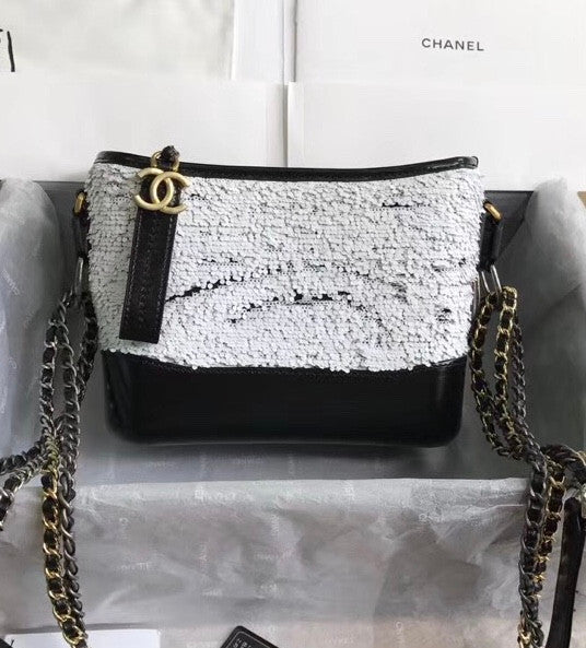 Chanel's Gabrielle Small Sequins Hobo Bag A91810