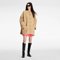 Louis Vuitton 1AA89O BOXY BUTTON-UP COAT