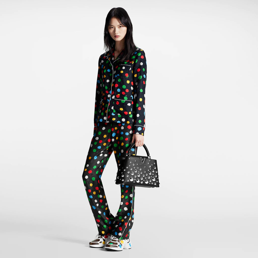 Louis Vuitton Yayoi Kusama 1AB7Y4 LV X YK PAINTED DOTS PAJAMA SET
