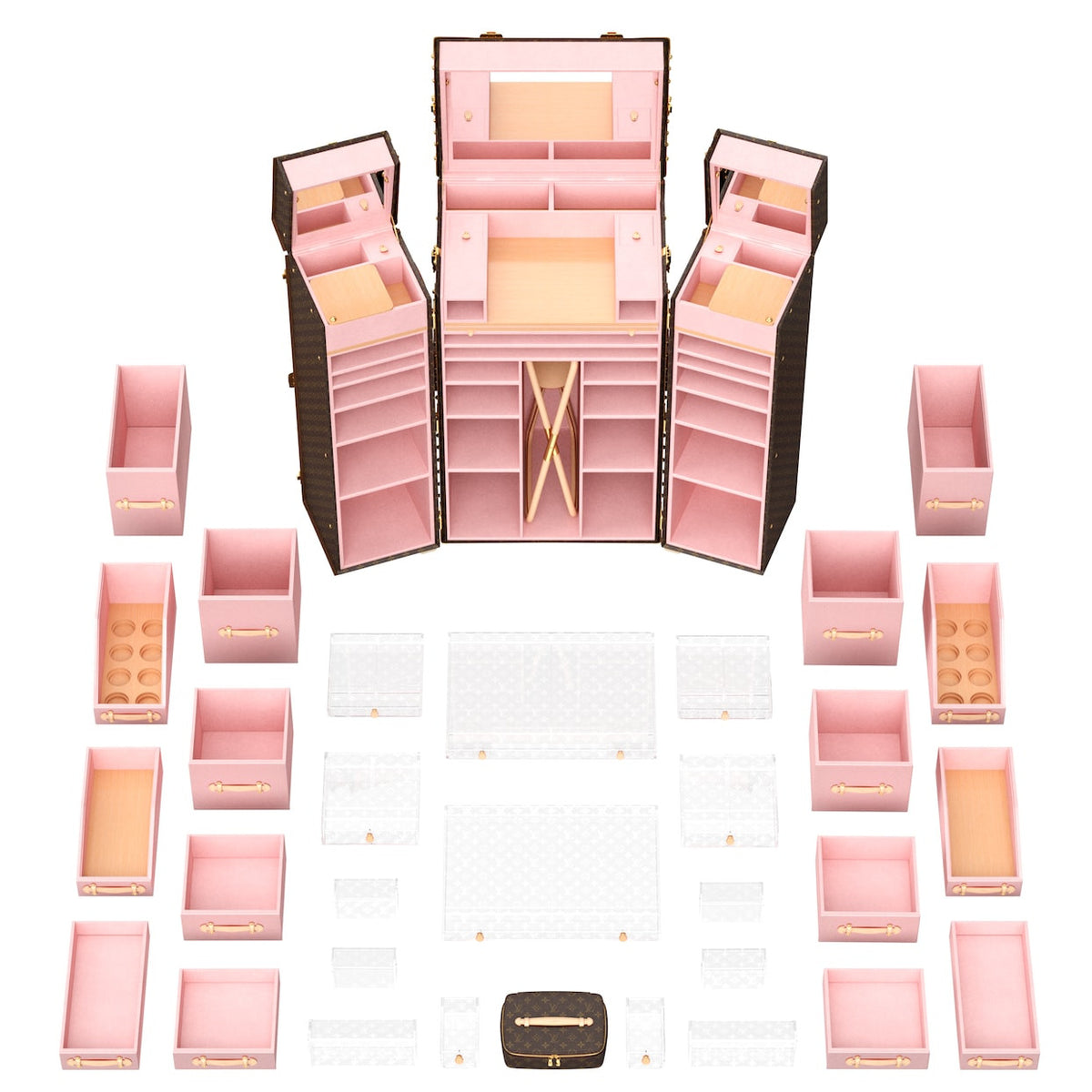 Louis Vuitton M20088  MALLE COIFFEUSE