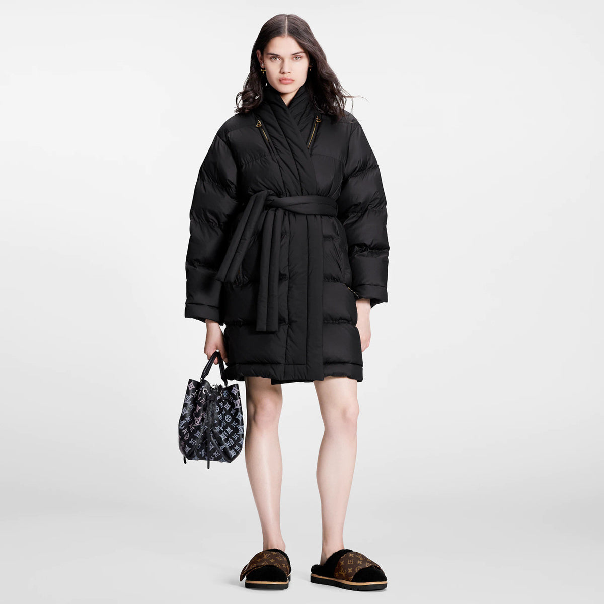 Louis Vuitton 1AAK1A WRAP PUFFER JACKET