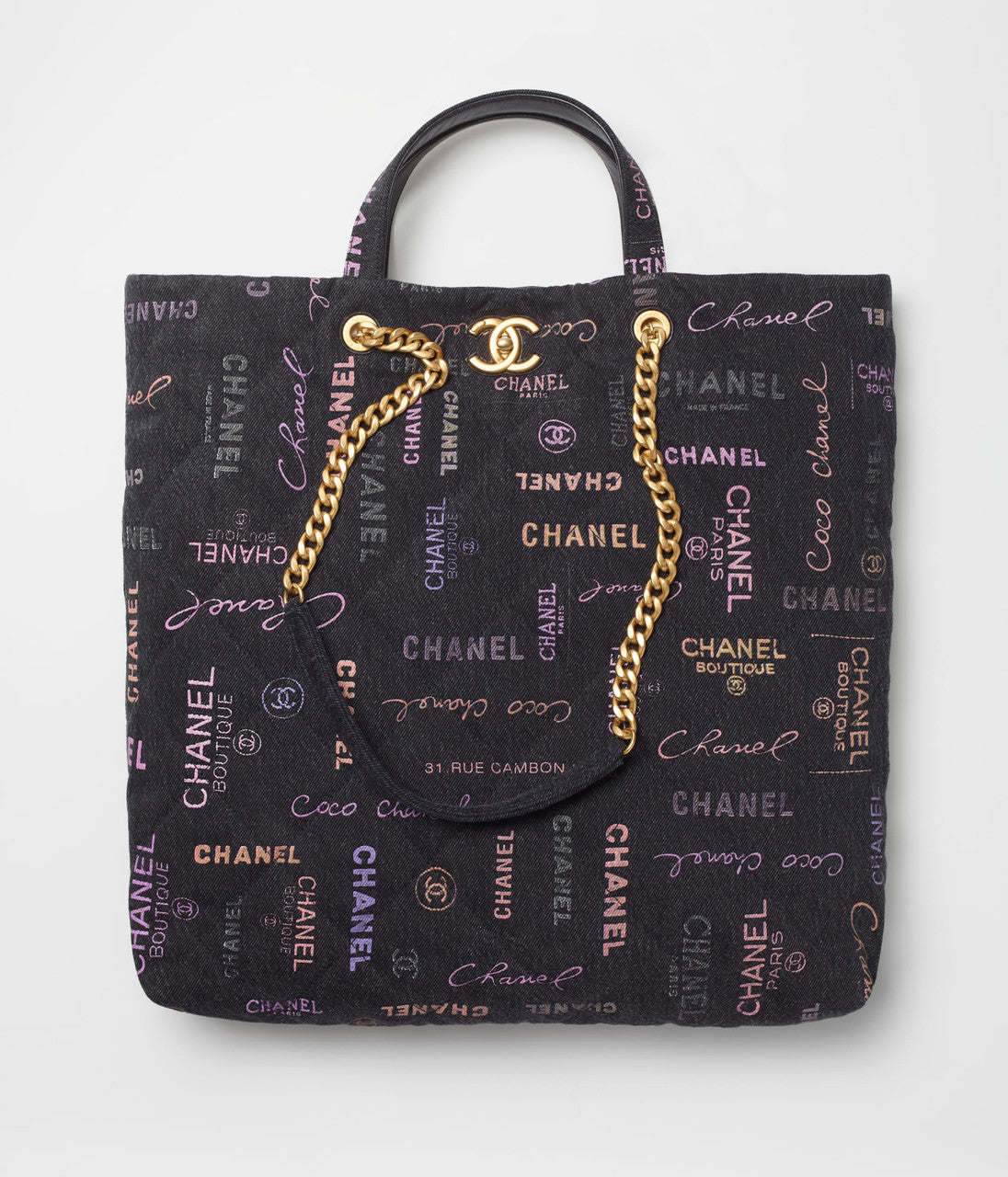 Chanel MAXI DENIM SHOPPING BAG 2022