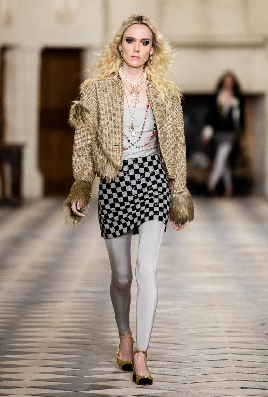 Chanel Glittered Tulle SKIRT